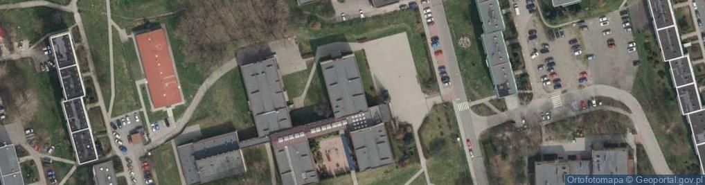 Zdjęcie satelitarne Zespół Szkolno-Przedszkolny nr 2 w Gliwicach