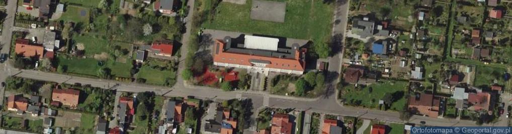 Zdjęcie satelitarne Zespół Szkolno Przedszkolny nr 2 w Raciborzu Szkoła Podstawowa nr 7 im Tadeusza Kościuszki