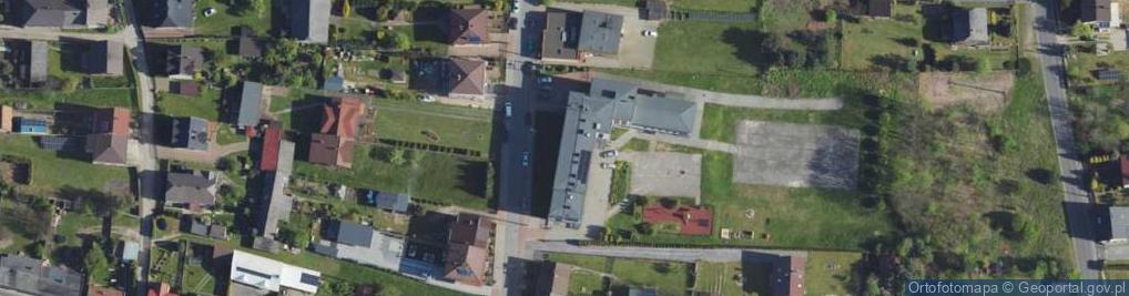 Zdjęcie satelitarne Zespół Szkolno Przedszkolny nr 4 w Myszkowie