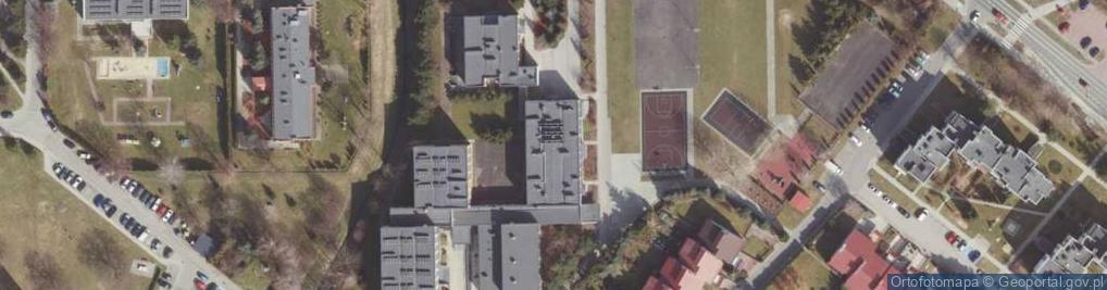 Zdjęcie satelitarne Zespół Szkolno Przedszkolny nr 6 w Rzeszowie