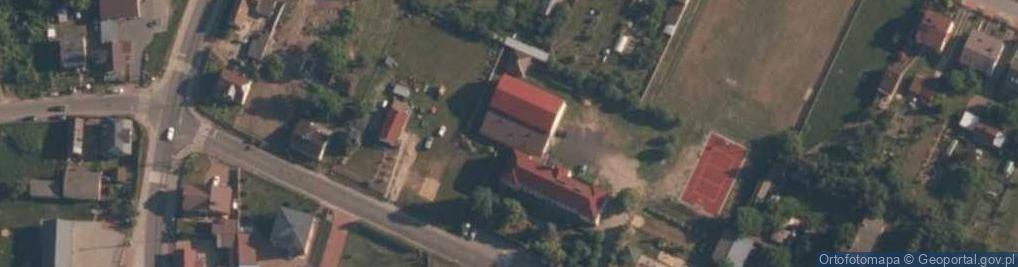 Zdjęcie satelitarne Zespół Szkolno Przedszkolny w Bogumiłowicach