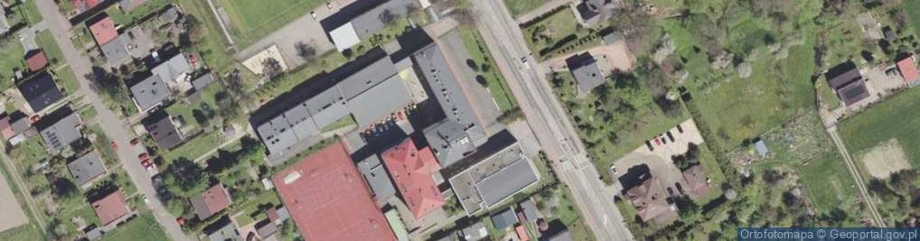 Zdjęcie satelitarne Zespół Szkolno Przedszkolny w Gminie Ornontowice Szkoła Podstawowa im Karola Miarki