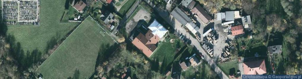 Zdjęcie satelitarne Zespół Szkolno Przedszkolny w Grodźcu Szkoła Podstawowa im w Grodeckiego w Grodźcu