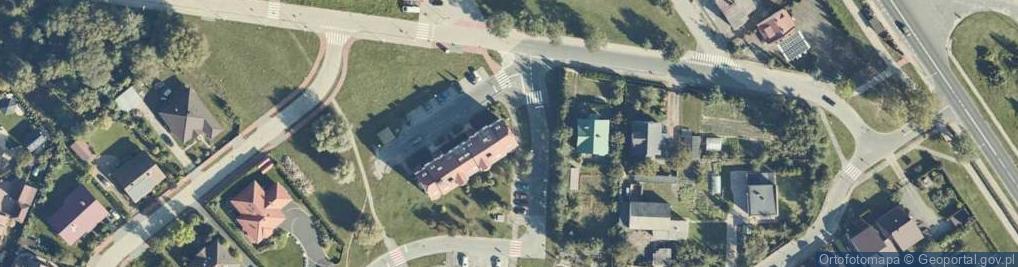 Zdjęcie satelitarne Zespół Szkolno Przedszkolny w Kleczewie