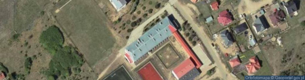 Zdjęcie satelitarne Zespół Szkolno Przedszkolny w Kozłowie