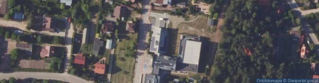 Zdjęcie satelitarne Zespół Szkolno Przedszkolny w Ogrodniczkach