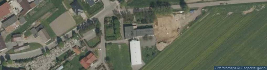 Zdjęcie satelitarne Zespół Szkolno Przedszkolny w Świbiu