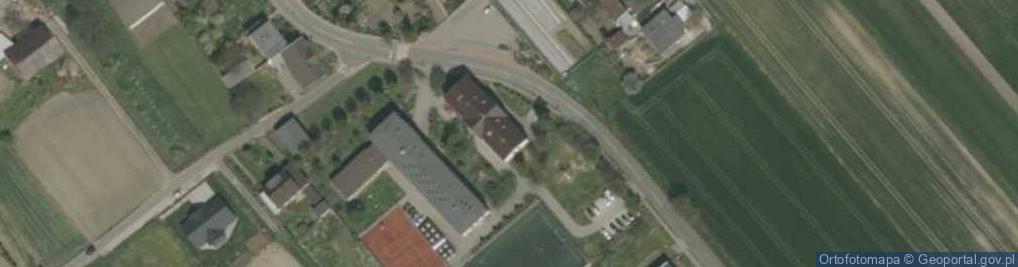 Zdjęcie satelitarne Zespół Szkolno Przedszkolny w Wielowsi Publiczne Przedszkole