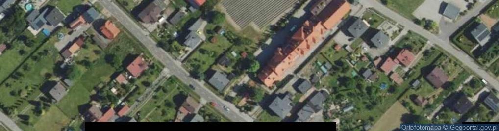 Zdjęcie satelitarne Zespół Szkolno Przedszkolny w Wilczy