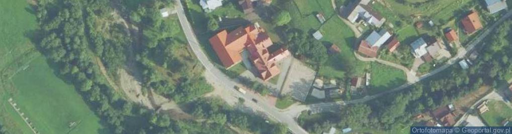 Zdjęcie satelitarne Zespół Szkoły Podstawowej i Gimnazjum w Ponicach
