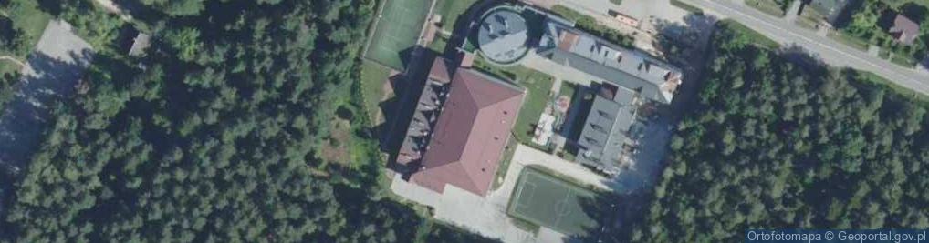 Zdjęcie satelitarne Zespół Szkoły Podstawowej nr 2 Przedszkola i Gimnazjum w Zagnańsku im Stanisława Staszica