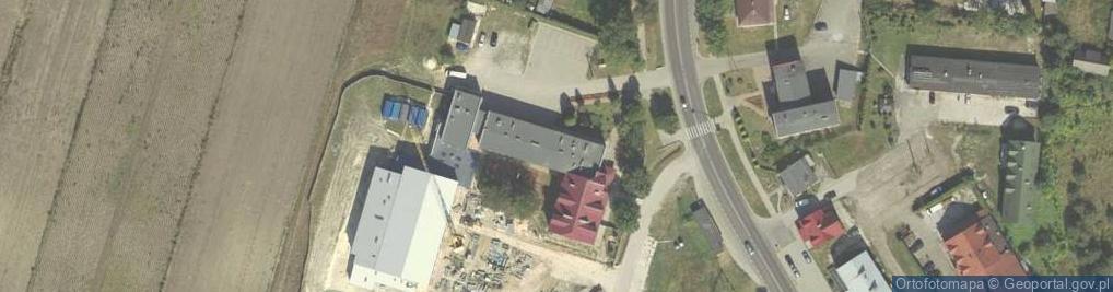 Zdjęcie satelitarne Zespół Szkoły Podstawowej w Tarnawatce i Gminnego Przedszkola w Tarnawatce Tartak
