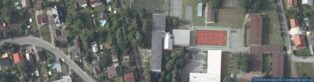 Zdjęcie satelitarne Zespół Szkół