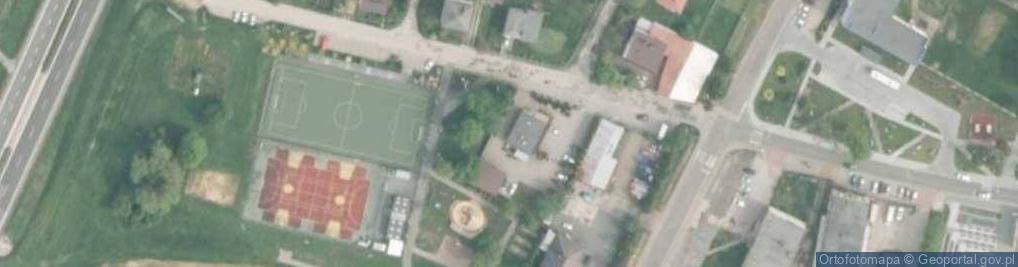 Zdjęcie satelitarne Zespół Usług Komunalnych w Koziegłowach