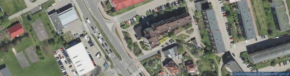 Zdjęcie satelitarne Zew Export Import w Ełku