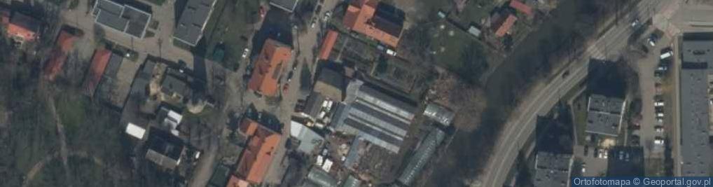 Zdjęcie satelitarne Zieleń Nowodworska