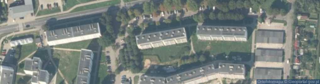 Zdjęcie satelitarne Zieleniak Szczęki