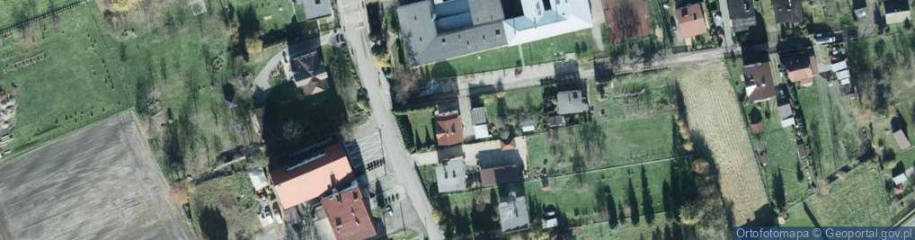 Zdjęcie satelitarne Zieli�Ska Bogumi�A �Lusarstwo