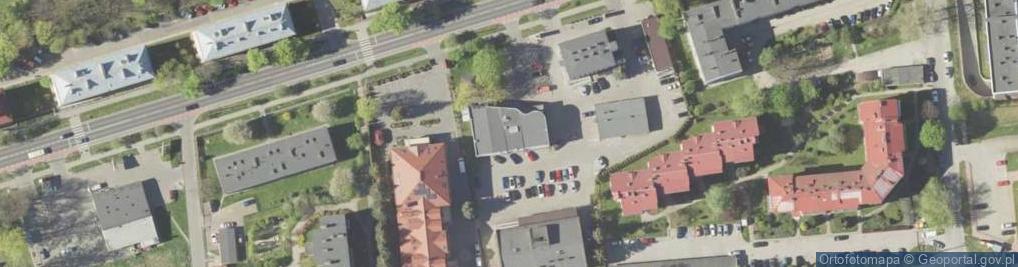 Zdjęcie satelitarne Zielińska Bożenna Furora Firma Produkcyjno-Handlowa