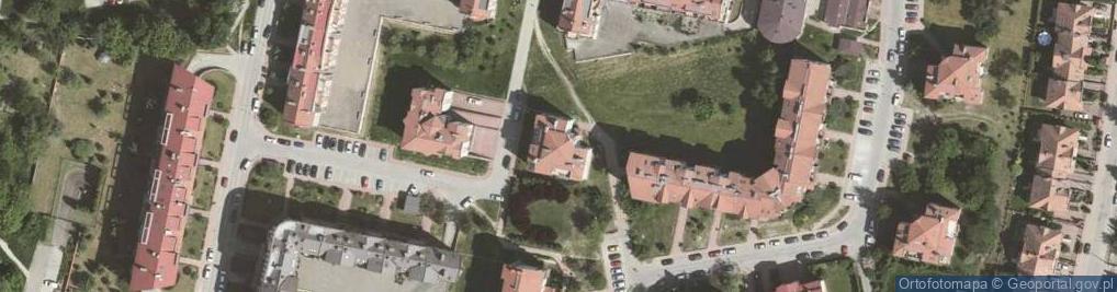 Zdjęcie satelitarne Zielińska