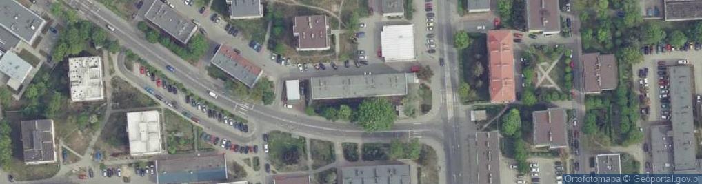 Zdjęcie satelitarne Zieliński Zdzisław, Przedsiębiorstwo Produkcyjno-Handlowe Zeta