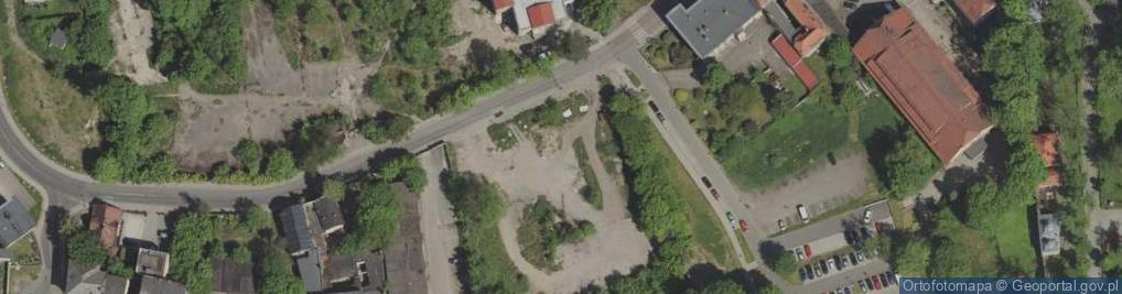 Zdjęcie satelitarne ZIELONY DOM - nasadzenia zastępcze, duże drzewa, wizualizacje