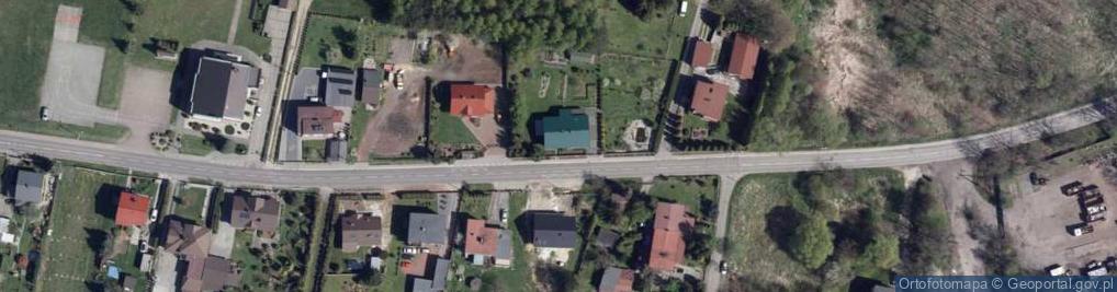 Zdjęcie satelitarne Zielony Dom