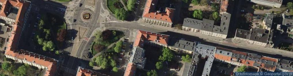 Zdjęcie satelitarne Zięzio w., Wrocław