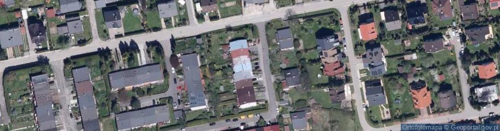Zdjęcie satelitarne Zjawiony Dariusz Biuro Projektów Dariusz Zjawiony