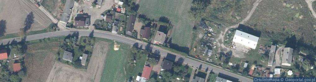 Zdjęcie satelitarne Zlewnia Mleka