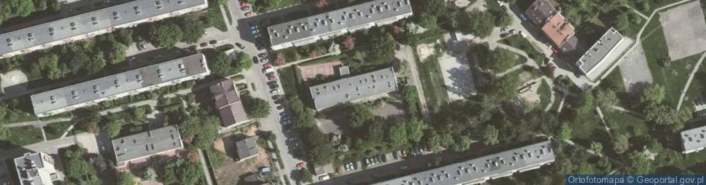 Zdjęcie satelitarne Żłobek Samorządowy nr 23 w Krakowie