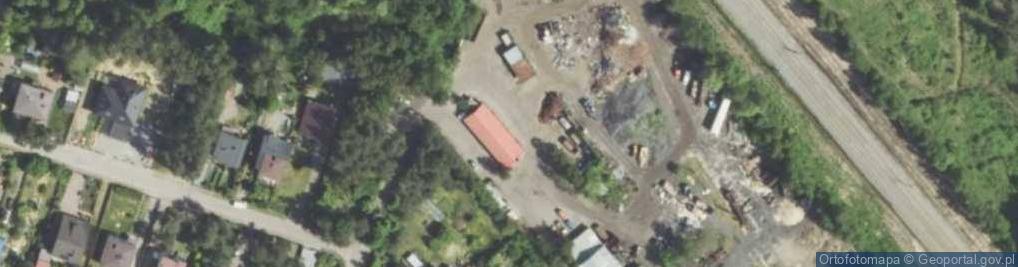 Zdjęcie satelitarne Złomotex Skup i sprzedaż złomu