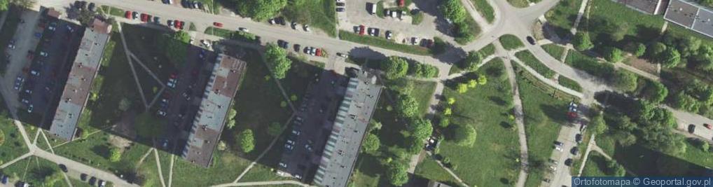 Zdjęcie satelitarne Zmyślony Marek