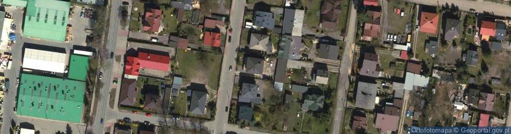 Zdjęcie satelitarne Zofia Domańska - Działalność Gospodarcza
