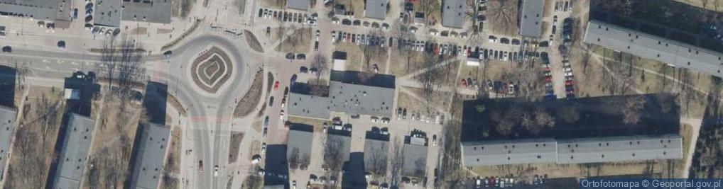 Zdjęcie satelitarne Zoz Zdrowie Tomasz Gęsicki Teresa Woźniakowska Gęsicka