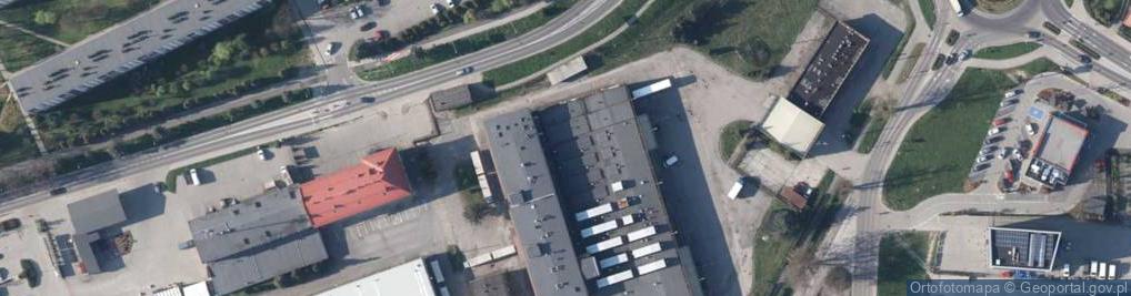 Zdjęcie satelitarne ZPC Skawa