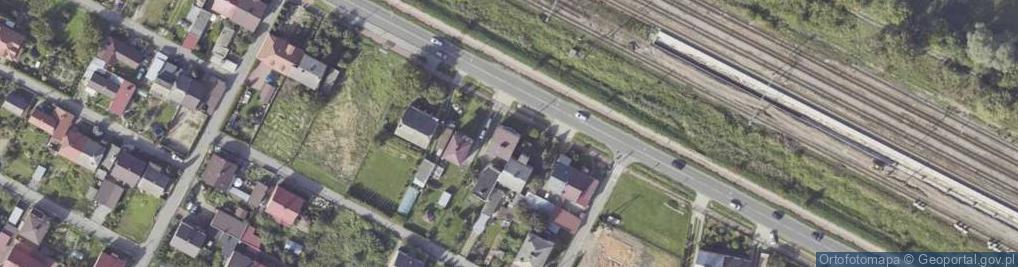 Zdjęcie satelitarne ZPH Branży Meblowej i Okuć Metalowych