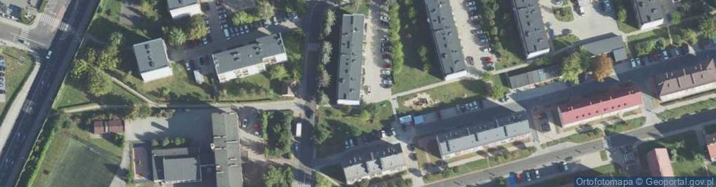 Zdjęcie satelitarne ZRM Derucka Kołata Emilia