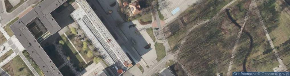 Zdjęcie satelitarne Zrzeszenie Akademickie z Siedzibą w Gliwicach