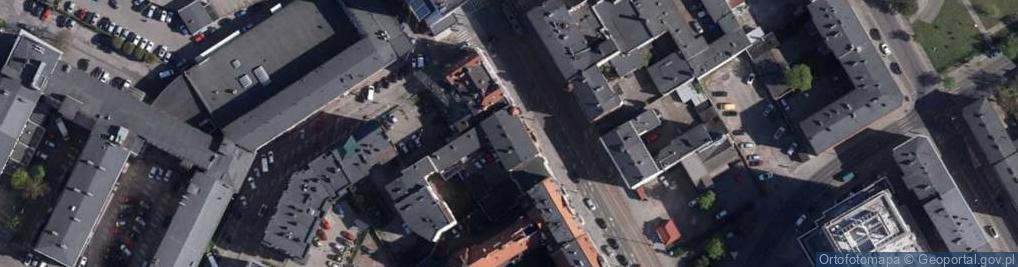 Zdjęcie satelitarne Zrzeszenie Handlu i Usług Centrum Handlowe w Likwidacji