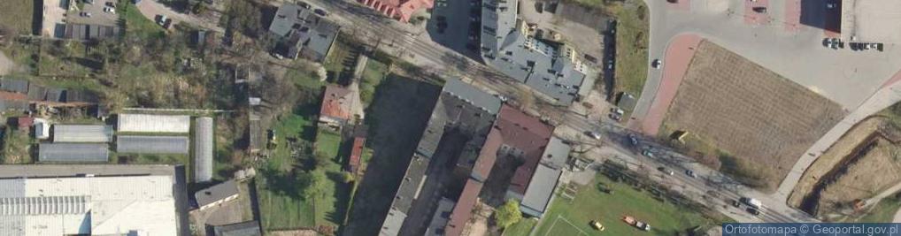 Zdjęcie satelitarne Zrzeszenie Handlu i Usług w Radomsku