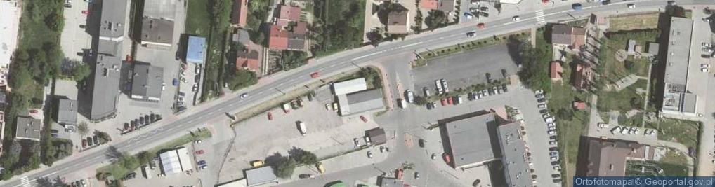 Zdjęcie satelitarne Zrzeszenie Kupców i Producentów Placu Hurtowego Balicka