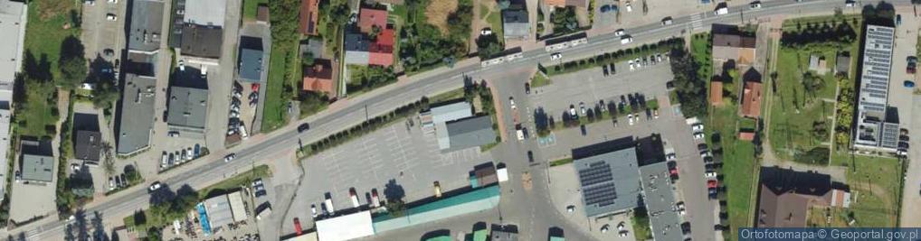 Zdjęcie satelitarne Zrzeszenie Kupców i Producentów Placu Hurtowego Balicka