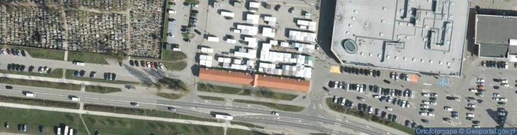 Zdjęcie satelitarne Zrzeszenie Kupców i Sprzedawców Targowisk Miejsko Gminnych w Starogardzie Gdańskim