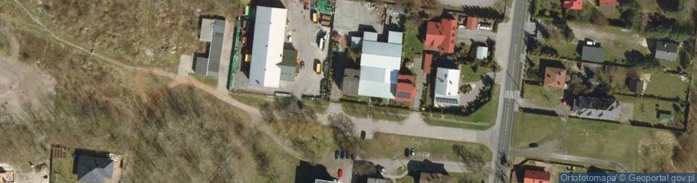 Zdjęcie satelitarne Zrzeszenie Plantatorów Owoców i Warzyw w Łowiczu