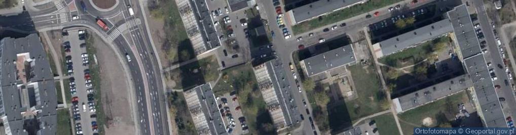 Zdjęcie satelitarne Zrzeszenie Radio Taxi Echo w Kaliszu