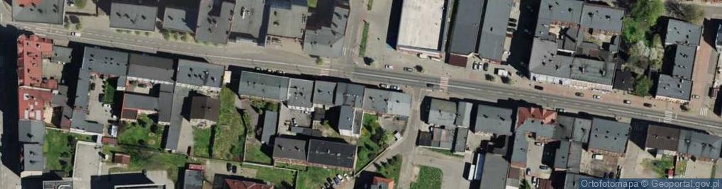 Zdjęcie satelitarne Zrzeszenie Właścicieli Nieruchomości z Siedzibą w Piekarach Śląskich
