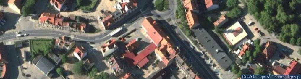 Zdjęcie satelitarne "ŻUBR ZAKŁAD USŁUG LEŚNYCH TRZCIŃSCY" Sp.j