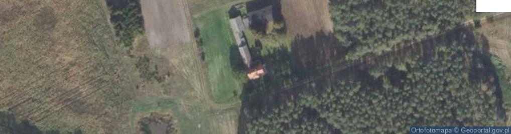 Zdjęcie satelitarne Związek Brańców Sowieckich im Matki Boskiej Gromnicznej Wziętych w Ryczywole Dnia 2 Lutego 1945 R