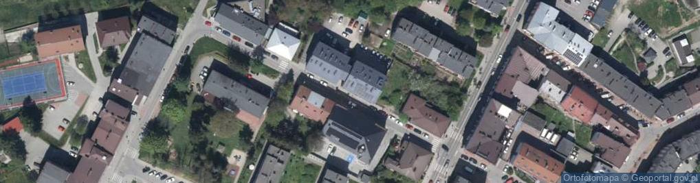 Zdjęcie satelitarne Związek Gmin Ziemi Gorlickiej